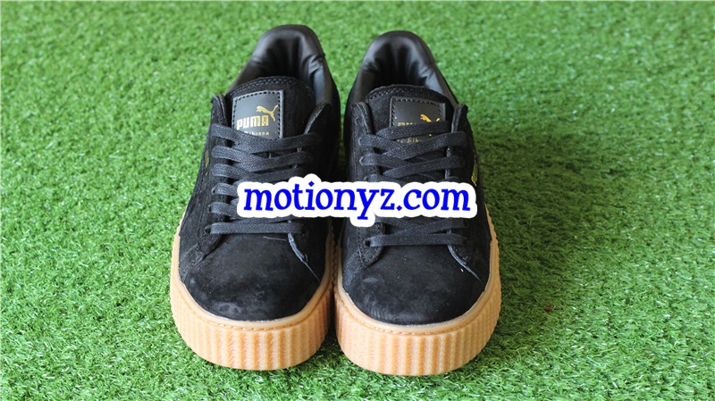 Puma Fenty Rihanna Creeper Low Black Yellow